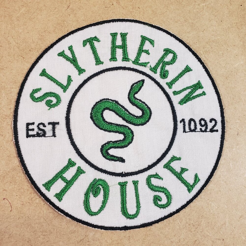 Slytherin House Iron-On Patch (2/$12 or 5/$22)